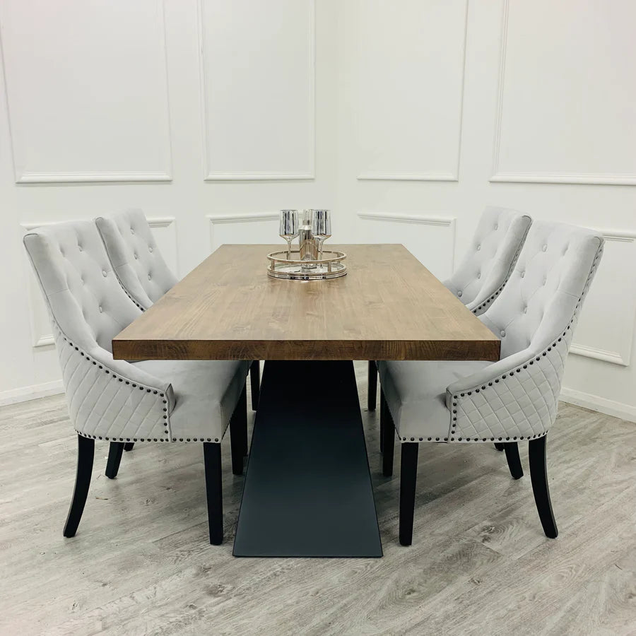 Axel Solid Wood Dining Table